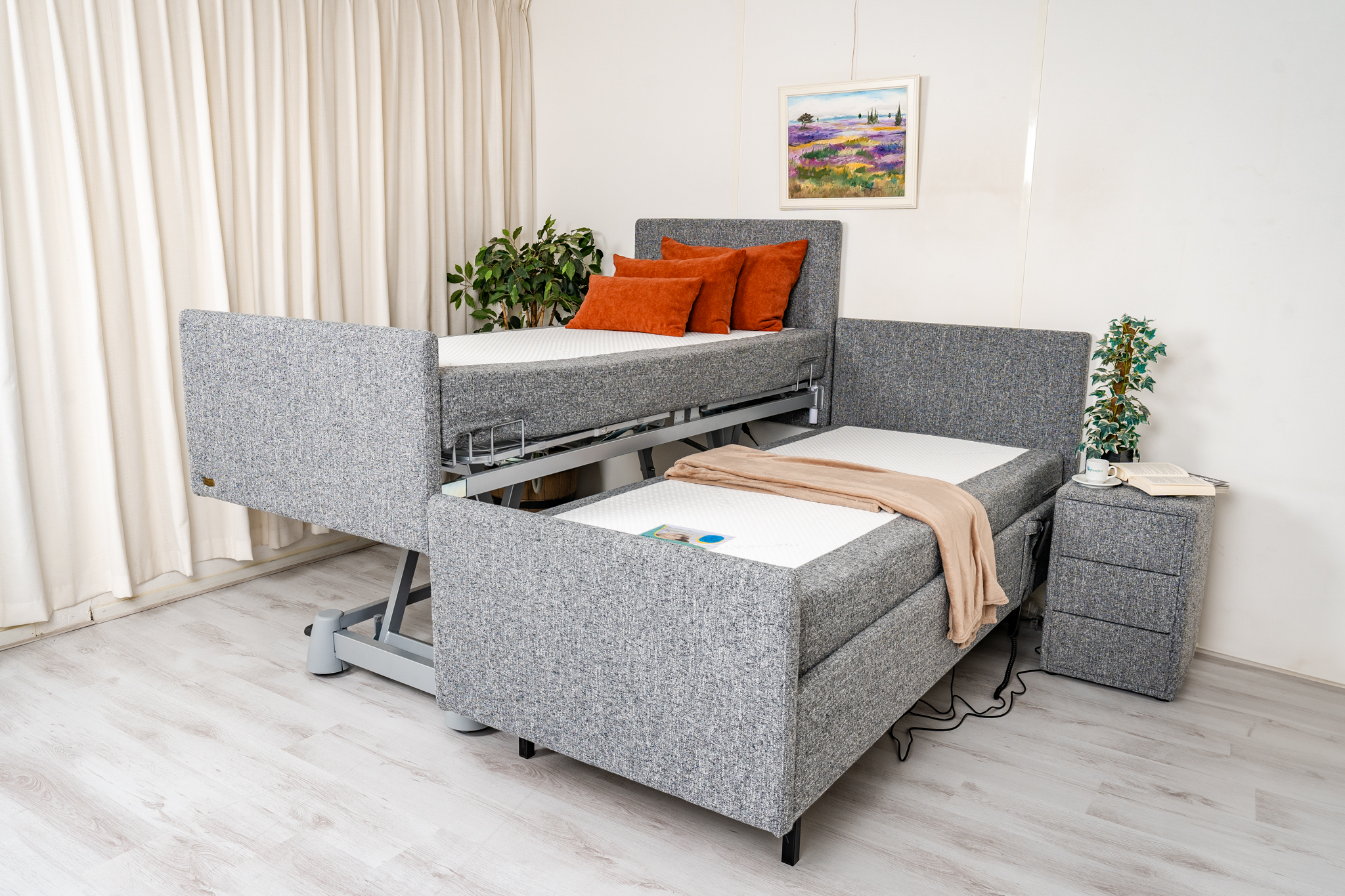 King Serie tweepersoons hoog en laag bed